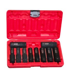 جعبه بکس بلند 12 پارچه فشارقوی 10تا24 درایو 1/2 اینچ هانسول HANSOL مدل HS8510 جنس CR-MO