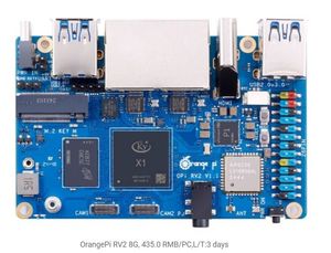 OrangePi RV2 8G, 435.0 RMB/PC,L/T:3 days