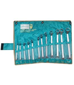 ست آچار 12 عددی دو سر رینگ نولان NOLAN تایوان با گارانتی مادام العمر