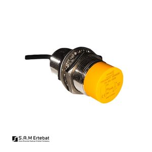 سنسور القایی کوینو، PNP-NO، قطر 30، سه سیمه، فاصله تشخیص 15mm، کد IPX-D30-15E3N