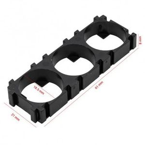 براکت نگهدارنده سه تایی باتری لیتیومی یون 18650