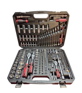 جعبه 222 پارچه بکس درایو 1/4 - 3/8 - 1/2 اینچ و آچار اشمیت SCHMITH مدل SCH01Z01222 به سفارش آلمان