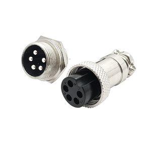 کانکتور نظامی GX16 فلزی 5 پین