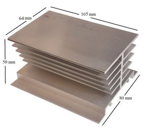 هيت سينك SSR تكفاز- سه فاز كد HS80-100-50