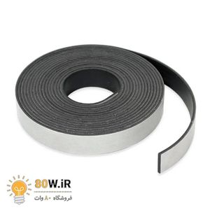 آهنربا نواری چسب دار 12×2 میلی متر (یک متر)
