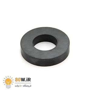 آهنربا حلقه فریت (سرامیکی - واشری) 17.5x7x3 FR