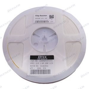 مقاومت اس ام دی ITEX SMD Resistor 1206 47Ohm 1% 1/4W 1206W4F0470IT5