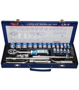 جعبه بکس 24 پارچه حرفه ای درایو 1/2 اینچ باس BOSS مدل 35-160