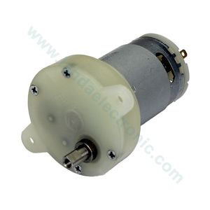 موتور DC گیربکس دار ولتاژ 3.7 سرعت 800 دور XY380SA