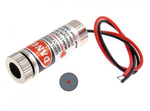 لیزر قرمز نقطه ای با توان 5 میلی وات مدل MXD1230 Laser Dot 5mW