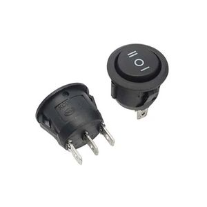 کلید بچه راکر گرد 3 پایه 3 حالت KCD1-601S