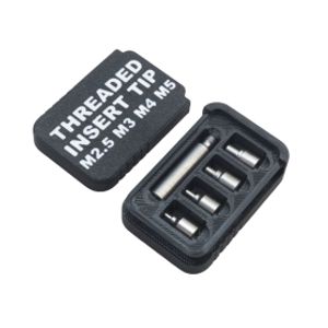 نوک هویه مخصوص اینسرت های برنجی سایز M2.5 تا M5