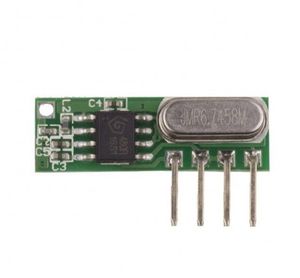 ماژول گیرنده ریموت  433 MHZ مدل RXB45