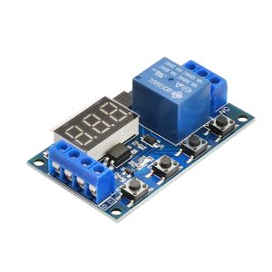 ماژول تایمر 30-6 ولت قابل تنظیم همراه با رله و نمایشگر مدل JZ-801