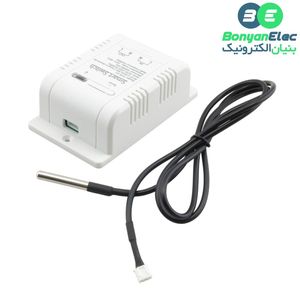 سوئیچ هوشمند TUYA با قابلیت پایش دما، اندازه گیری مصرف برق و تایمر (دارای ارتباط WiFi)