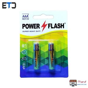 باتری نیم قلمی کارتی پاور فلش POWER FLASH