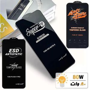 گلس گوشی سامسونگ Galaxy M15 تمام صفحه ضد ضربه درجه یک Anti Static