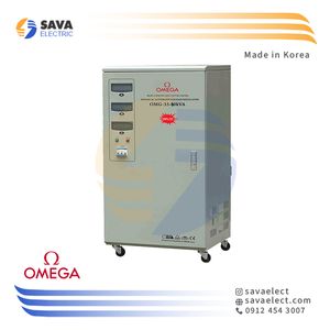 استابلایزر سه فاز سروو موتوری 60KVA عمودی OMG-33-60K امگا کره