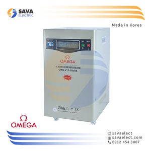 استابلایزر تک فاز سروو موتوری 10KVA عمودی OMG-V11-10K امگا کره