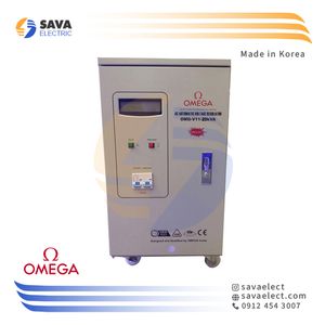 استابلایزر تک فاز سروو موتوری 20KVA عمودی OMG-V11-20K امگا کره