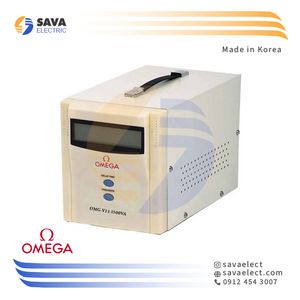 استابلایزر تک فاز سروو موتوری 1.5KVA عمودی OMG-V11-1.5K امگا کره