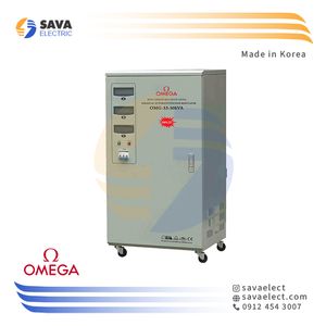 استابلایزر سه فاز سروو موتوری 50KVA عمودی OMG-33-50K امگا کره