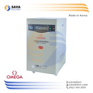 استابلایزر تک فاز سروو موتوری 8KVA عمودی OMG-V11-8K امگا کره