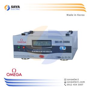 استابلایزر تک فاز سروو موتوری 3KVA افقی OMG-H11-3K امگا کره