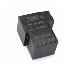 رله T شکل 24 ولت 30 آمپر 4 پایه مدل Y90-SH-124DM برند YUANZE