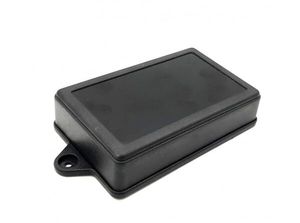 جعبه برد پلاستیکی مشکی پیچ خور مدل BMW-B سایز 105x65x25mm