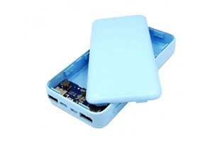 کیس پاوربانک با دو ورودی MICRO – TYPE-C و دو خروجی USB به همراه برد 4 باتری