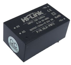 مبدل 220 ولت AC به 12 ولت DC ایزوله برند HI-LINK مدل HLK-PM12