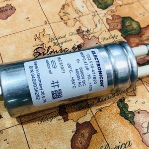 خازن 3 فاز 28 کیلو وار 440 ولت AC ساخت EPCOS آلمان با ظرفیت 3 در 154 میکرو فاراد نوع MKP