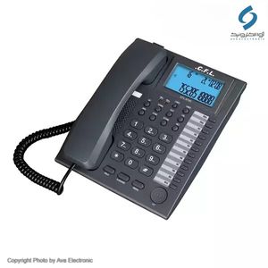 تلفن رومیزی دوخط سی.اف.ال مدل CFL-8740