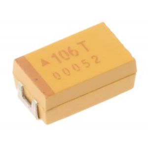 خازن تانتالیوم سایز 10UF 50V  TAJE106K050RNJ  SMD E