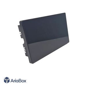 باکس کلید هوشمند بزرگ بدون آیکون مشکی مدل S915-A2 با ابعاد 36.6×86×146 میلی متر