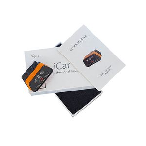دستگاه دیاگ و عیب یاب بلوتوثی خودرو ELM327 OBDii برند VGATE مدل ICAR2 BT3.0