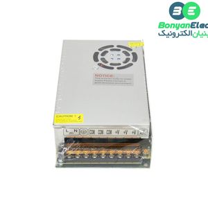 تغذیه سوئیچینگ فلزی 12v-20A فن دار – مارک LT