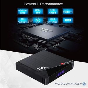 اندروید باکس  TX9 PRO حافظه 128 گیگ رم 8 گیگ 6K