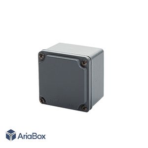 جعبه ضدآب آلومینیوم دایکست AW608-A1/H60 با ابعاد 60×82×82 میلی متر