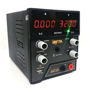 منبع تغذیه دیجیتال 0 تا 32 ولت 5 آمپر BETA مدل BPS-L3251 چهارولوم