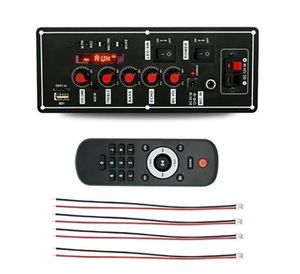 پخش کننده بلوتوثی MP3 دارای آمپلی فایر 2X10W وات همراه با بیس، تریبل و اکو