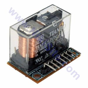 ماژول ارتباط رله دو کنتاکت بزرگ