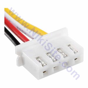 کانکتور 4 پین مادگی سیم دار