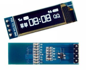 ماژول نمایشگر OLED 128*32 0.91 اینچ با ارتباط I2C (سفید)