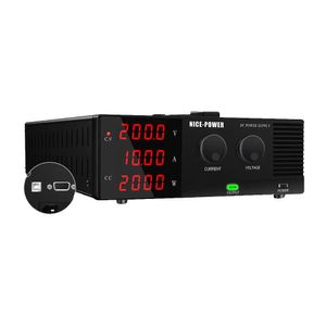 منبع تغذیه آزمایشگاهی متغیر 300V 10A نایس پاور R-SPS30010S-232