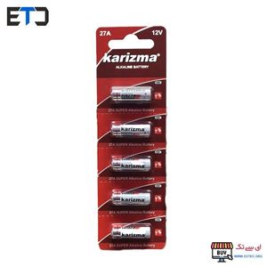 باتری ریموت کنترل 12 ولت KARIZMA کاریزما 27A Alkaline