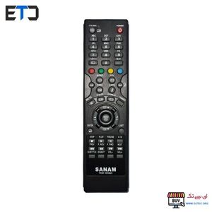 ریموت کنترل تلویزیون T200 صنام SANAM پشت مشکی