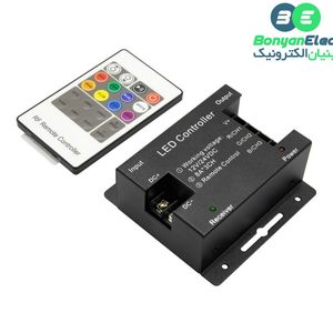 درایور و کنترلر ریسه های RGB – کنترل از راه دور (20KEY-24A)