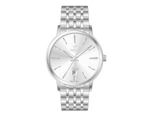 ساعت مچی ویولت، مردانه تک موتوره،گرد فلزی،استیل صفحه نقره ایviolet